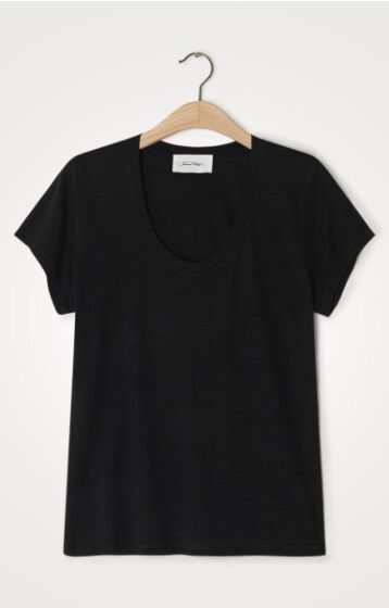 American Vintage dames t-shirt Jac48 zwart