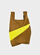 Susan Bijl shopping bag Medium Make & Fluo Yellow