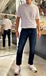 Levi's Heren Jeans 501 Taper-Dark Indigo Worn in 1