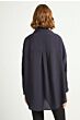 French Connection dames top Rhodes Crepe blauw
