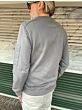 Wahts heren sweater Moore with pocket Mid Grey