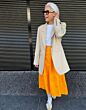 Copenhagen Muse Simi Skirt Fluo Orange