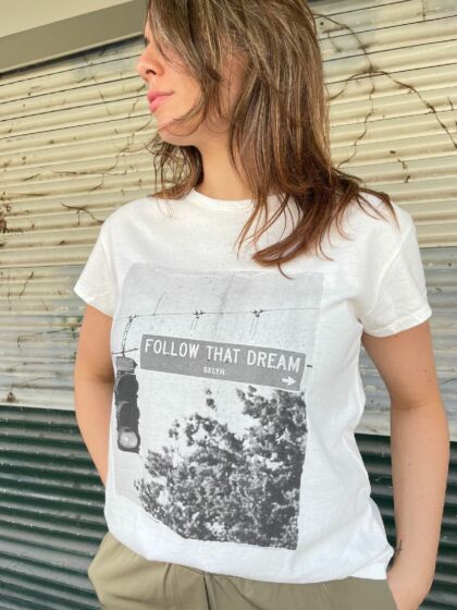 Set dames shirt 74084 'Follow that dream'