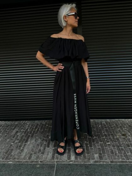 Copenhagen Muse 202023 Molly Dress Black 